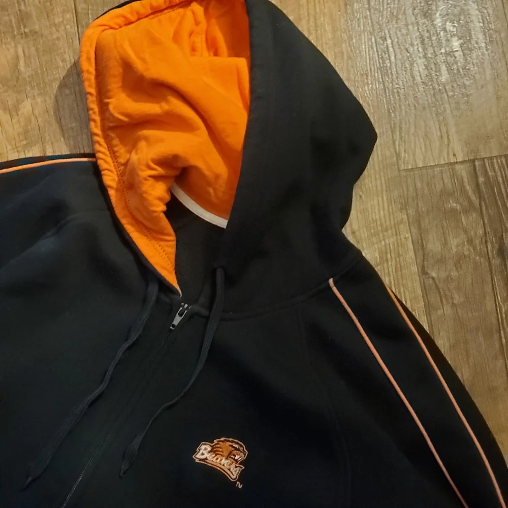 Oregon State Beavers Full-Zip Hoodie XL     ☆ - Picture 7 of 10